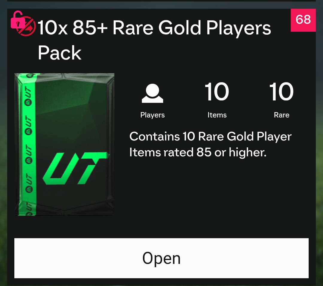 💫Infinite 85+×10 Preparation💫

If you opened lots of packs like 84+×10 and 85+×10 you should have noticed two things:

1️⃣ You don't pack enough TOTS❌️
2️⃣ You always pack enough rating for next Upgrade (+ 1 random player)✅️

▶️ So what? 1/5