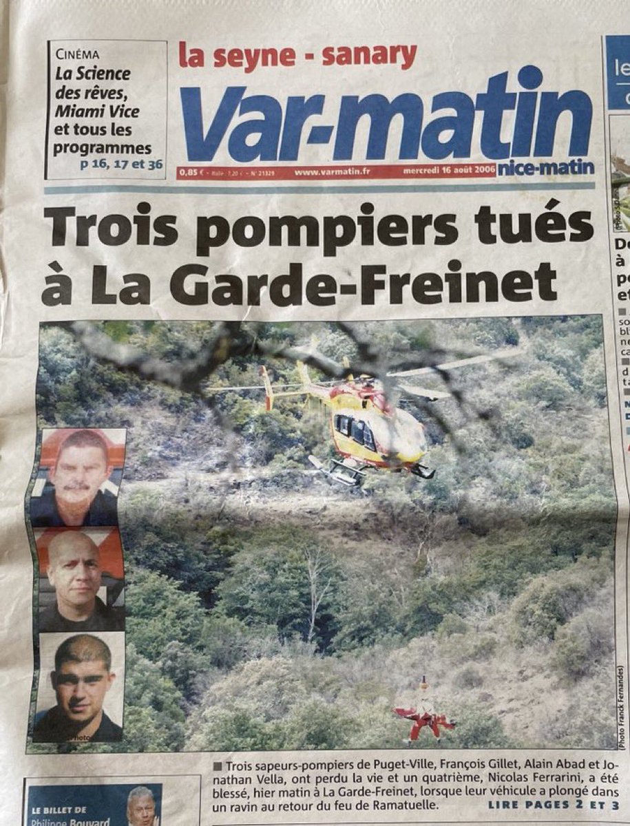 15 août 2006 #devoirdememoire #Puget-Ville