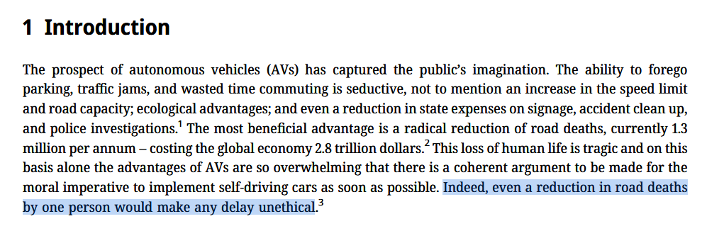 Liikennepsykol1's tweet photo. A textbook case of utilitarian overreach. Did someone say bicycle helmets?😉😂
#automatedcars #autonomuoscars #selfdrivingcars
#trolleyproblem
https://t.co/4leyMIsfmp https://t.co/tS9huNcV1r