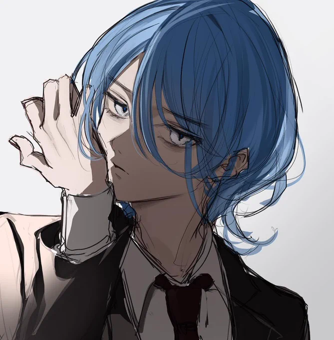 昔のらくがきだけど顔いいな……