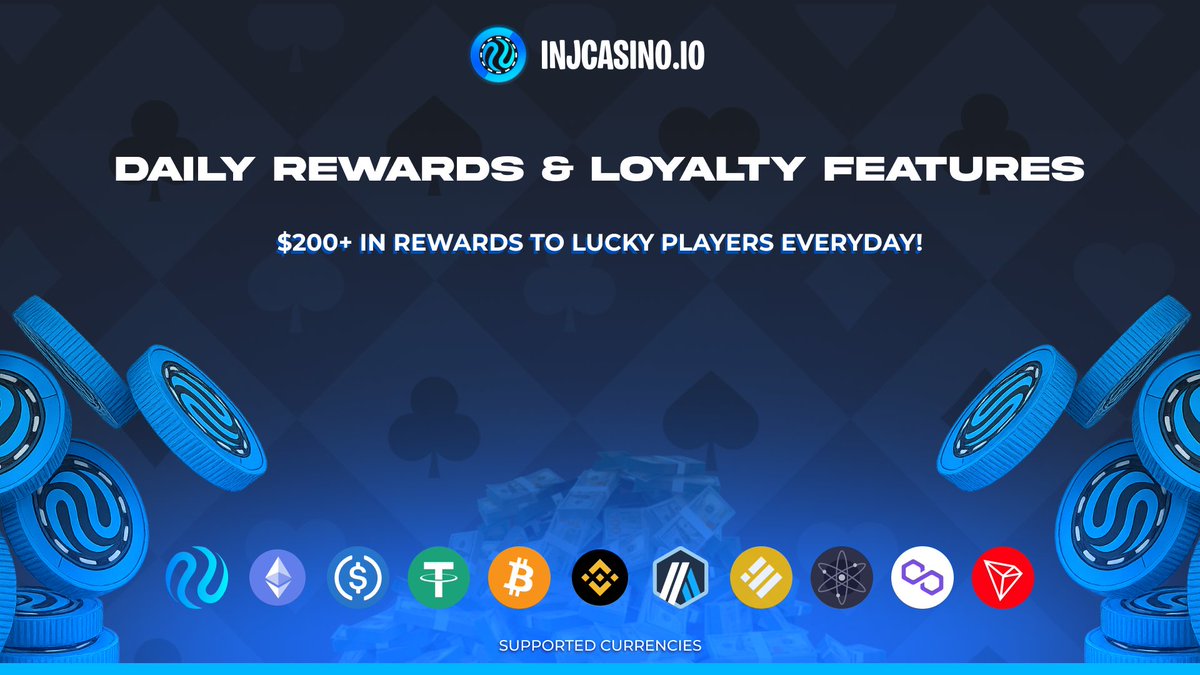 Who wants $500? 💵 

To Enter:  
. Leave your injcasino.io username 
. Follow <a href="/injcasino/">Injcasino.io</a> + Repost 
. Tag 2 friends in the comments