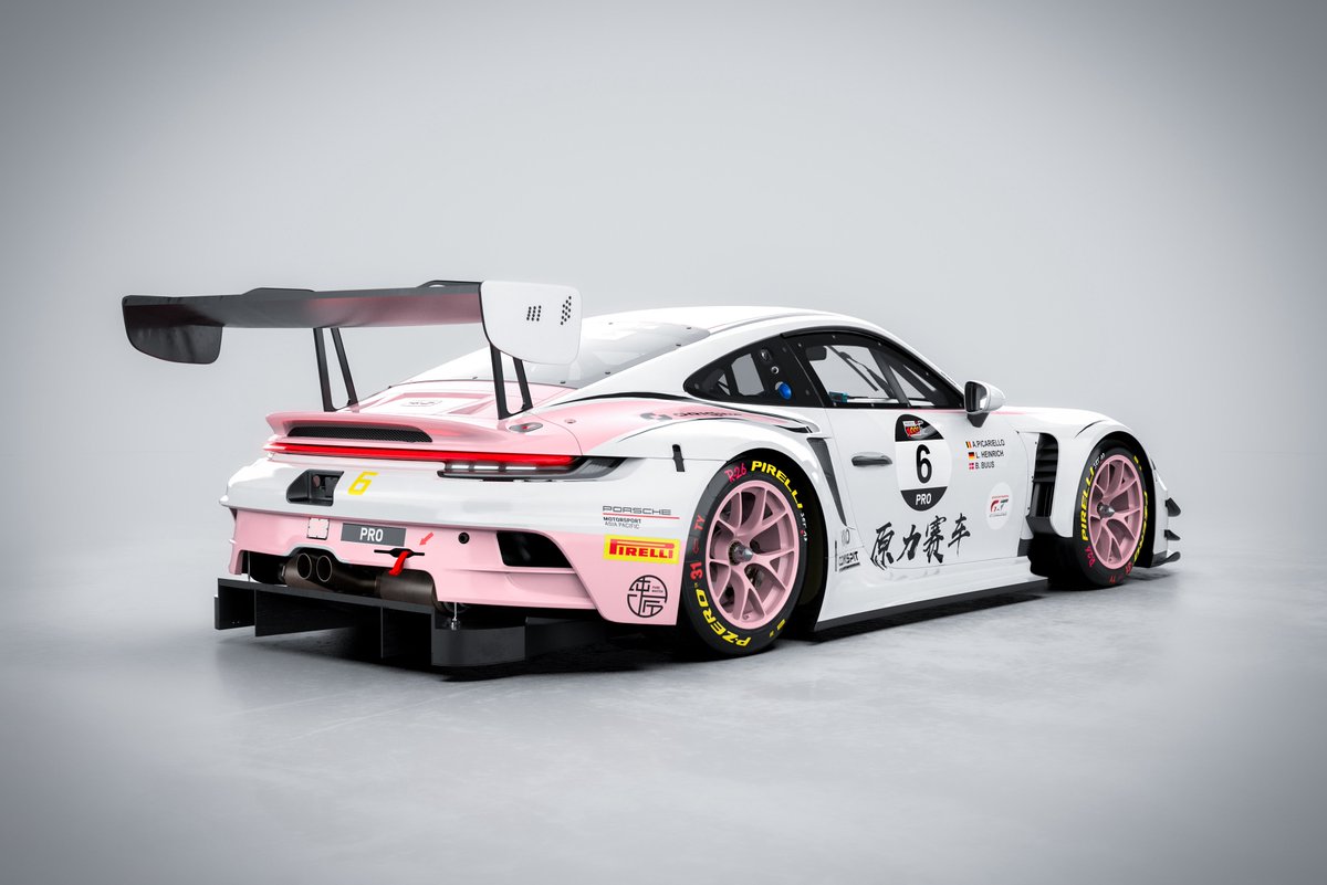 Origine, Bastian Buus, Laurin Heinrich and Alessio Picariello will hope to follow in the wheel tracks of Kremer Racing, Bob Wollek and Henri Pescarolo whose winning 935 K3 livery only raced in 🇯🇵

#IGTC | #Suzuka1000km 🎡