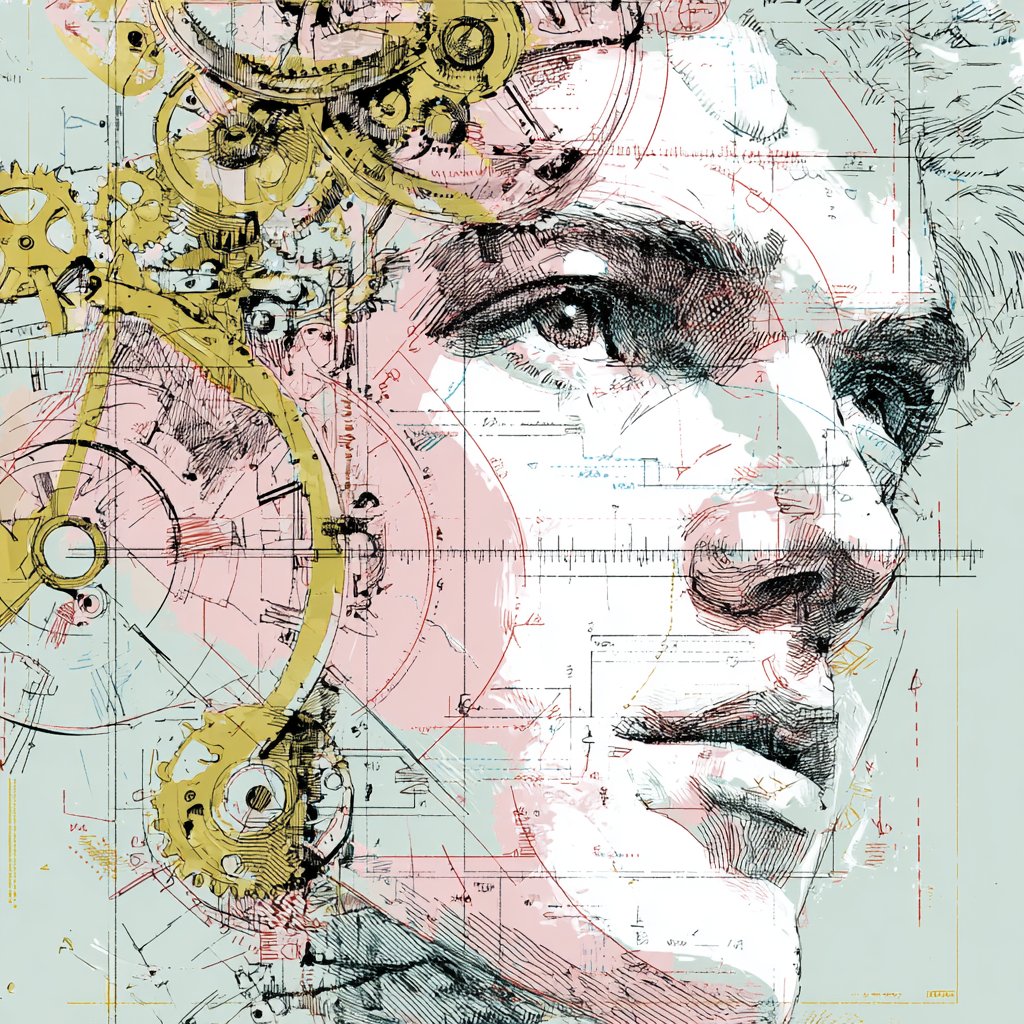 FOulhiou's tweet photo. #Promptshare

🖊️Technic drawing and [ADJECTIVE] portrait in digital art style for printing, using pastel colors such as pastel yellow (#FFF4BD), rose quartz (#F4B9B8), Baby Bkue (#BBE7FE) and sea water green (#BDF0D6)  --stylize 80

Share your images with #cp43 https://t.co/eaW0SurOmF