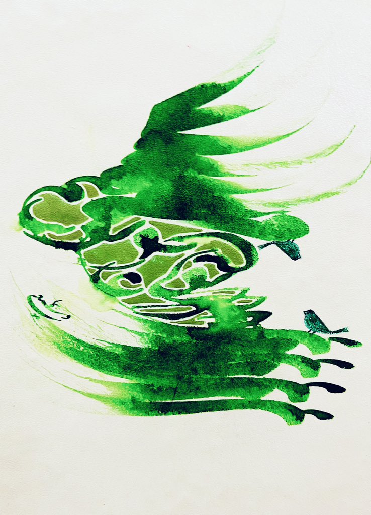 Gm. Happy Friday 

Dear <a href="/Alchemistman11/">Alchemist</a> 
Having my work in your collection is an honor beyond words. Thank you for cherishing it and for your incredible support. Much love and appreciation 💚

2 left
5 tez
objkt.com/tokens/KT1D88s…

#homa #green #love #calligraphypainting