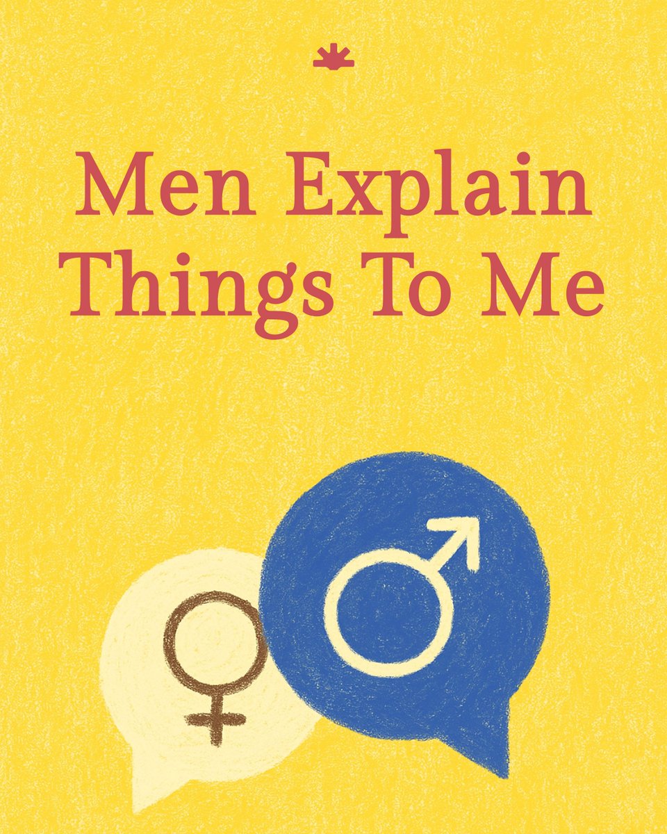 app_nosis's tweet photo. "Every woman knows what it’s like to be silenced."
— Rebecca Solnit, Men Explain Things to Me

A must-read on the quiet, constant ways women’s voices are undermined — and why speaking up matters.

#RebeccaSolnit #Feminism #WomensRights https://t.co/7fzJfnuIBF