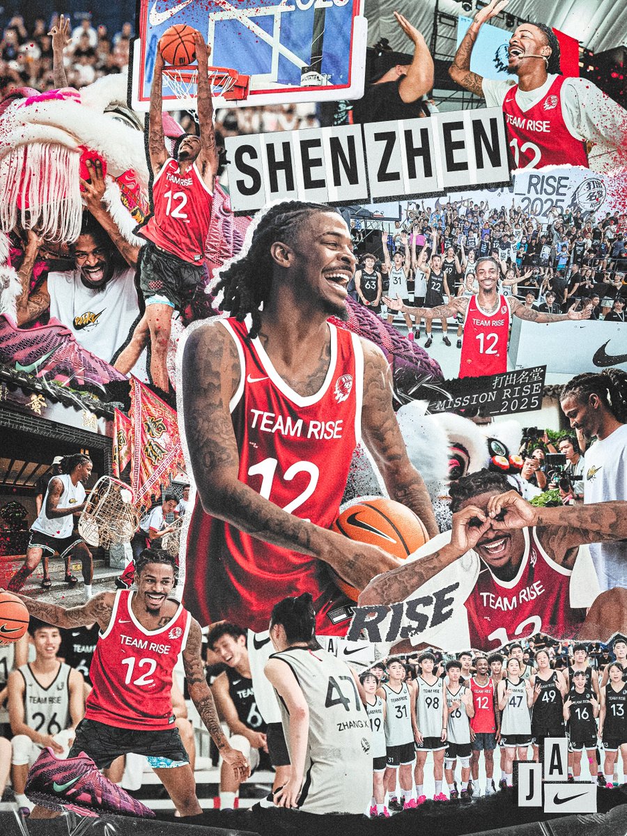 attttt_time's tweet photo. 🎨JA MORANT CHINA TOUR SHENZHEN DAY1
#smsports #JA3 #MAKETHEMWATCH #NIKE https://t.co/rM9frHIfk2