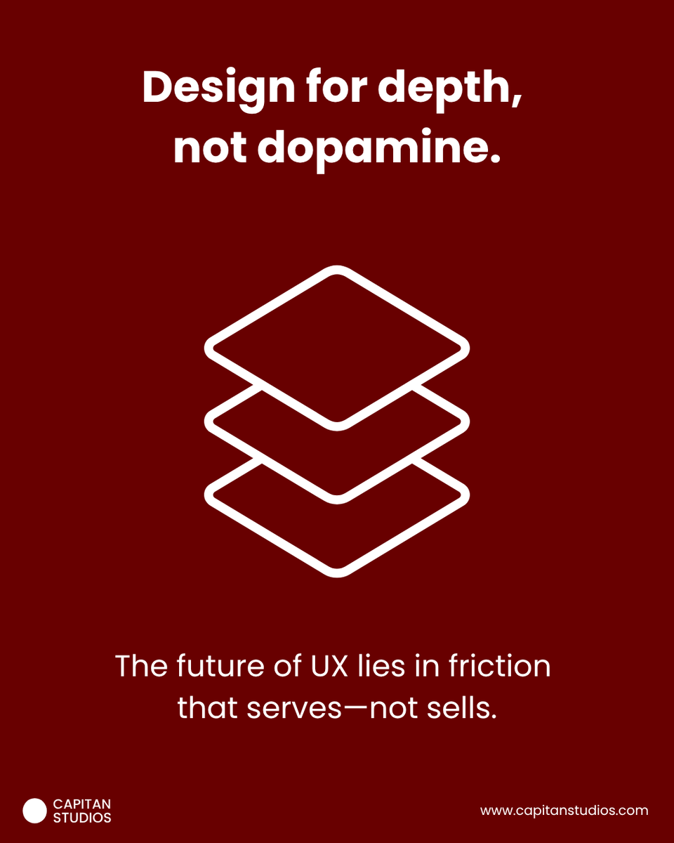 CapitanStudios's tweet photo. Focus is rare. Noise is default.
Good design chooses when to speak—and when to stay silent.
In the age of endless alerts, what if your brand simply listened?

#CapitanStudios #DesignWithIntent #CalmUX #DigitalWellbeing #FocusIsLuxury #MindfulDesign #LessButBetter #AttentionDesign https://t.co/07Z13XceZ5