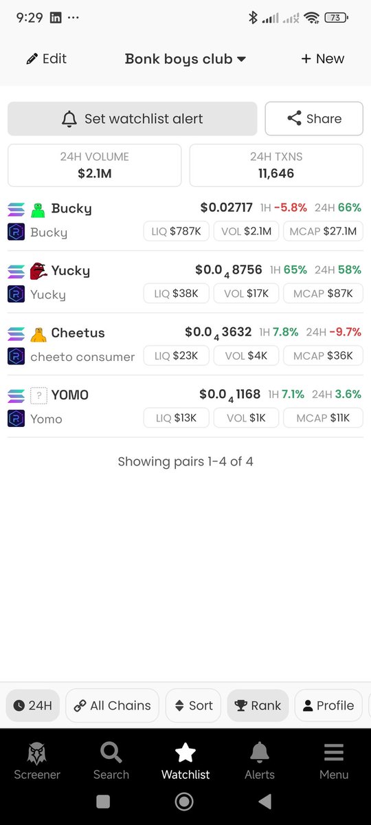 calvitius59's tweet photo. Bonk boys club - it will be obvious in hindsight.

$BUCKY
$YUCKY
#CHEETUS
$YOMO

@prntwrx is positioned, are you ? https://t.co/oAUWYnqBct