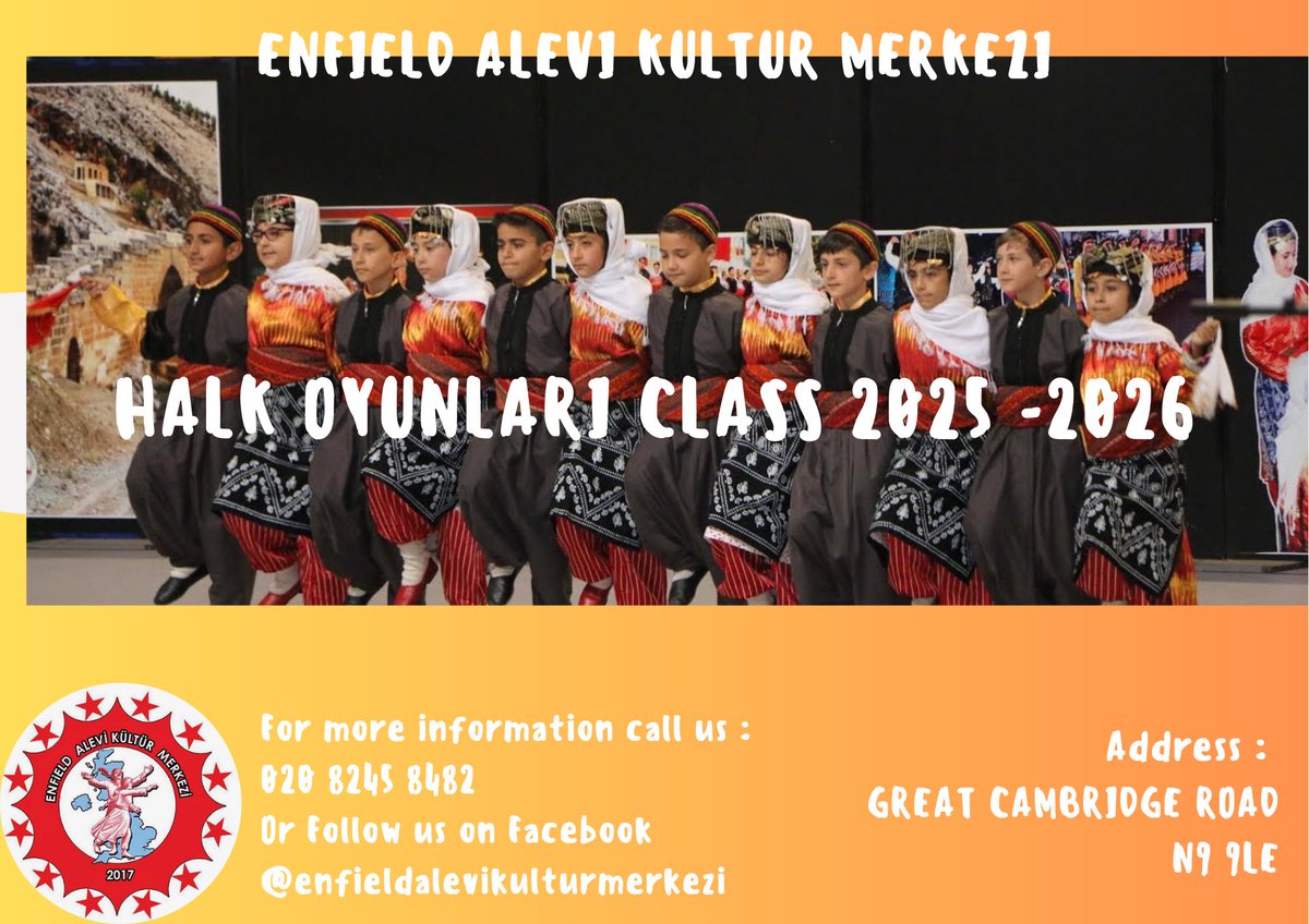 2025-2026 Kurs Kayıtları Başladı!”

“20’den fazla sanat, spor ve eğitim kursu Enfield AKM ‘de  seni bekliyor!”     
Daha fazla bilgi için , 
forms.gle/RU5uFHck9SKdy2…