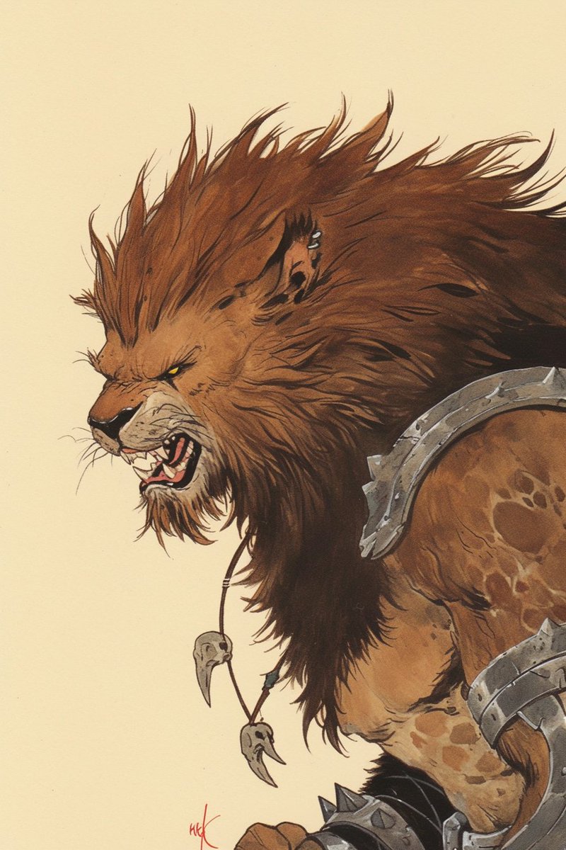 AdMapss's tweet image. Beast-man.
Lion
 
🦁 ♌