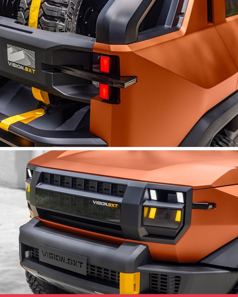 91wheels's tweet photo. Mahindra unveiled the Vision.SXT!
#cars #automobile #mahindra #visionsxt #91wheels https://t.co/LByePvV2jH