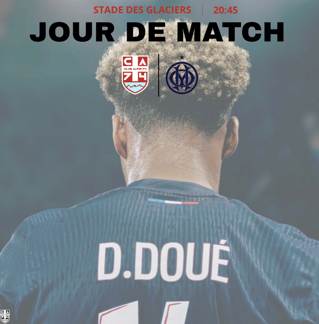 ClubAlpin74's tweet photo. 🔴 𝗝𝗢𝗨𝗥 𝗗𝗘 𝗠𝗔𝗧𝗖𝗛 ⚪️

⚽ #CA74OM
💪 TF Nationale
⌚ 20:45
🏟 Stade des Glaciers https://t.co/54pXnxDp6U