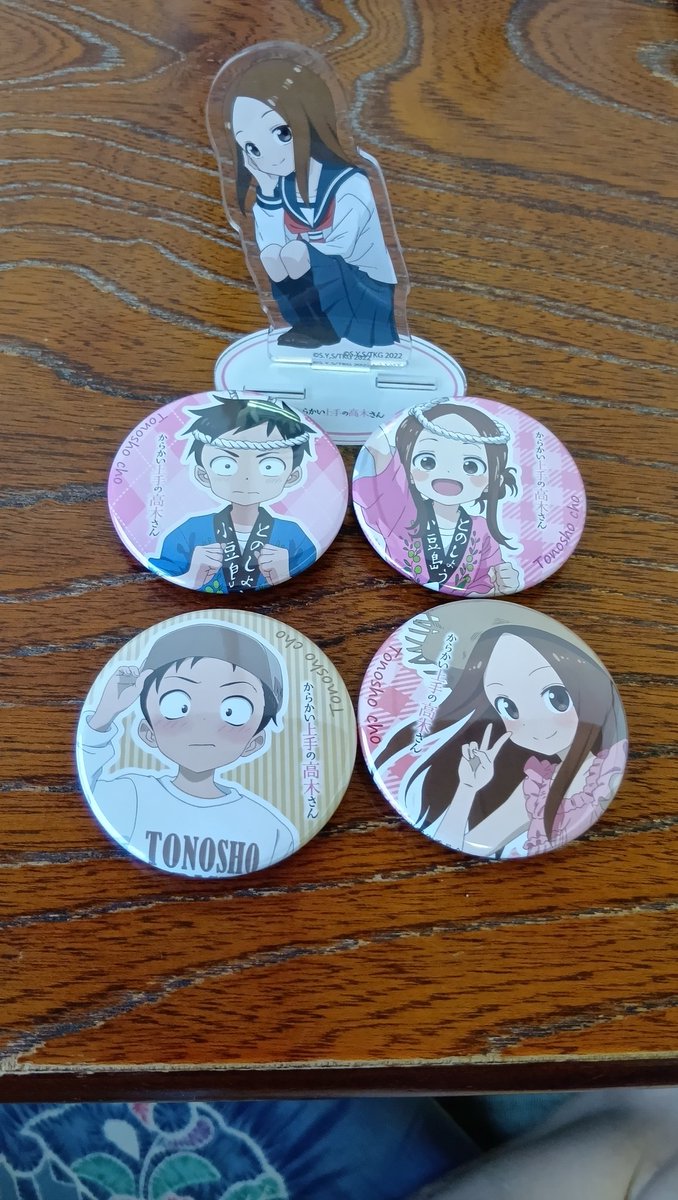 からかい上手の高木さん エンジェルロード限定ランダム缶バッジ