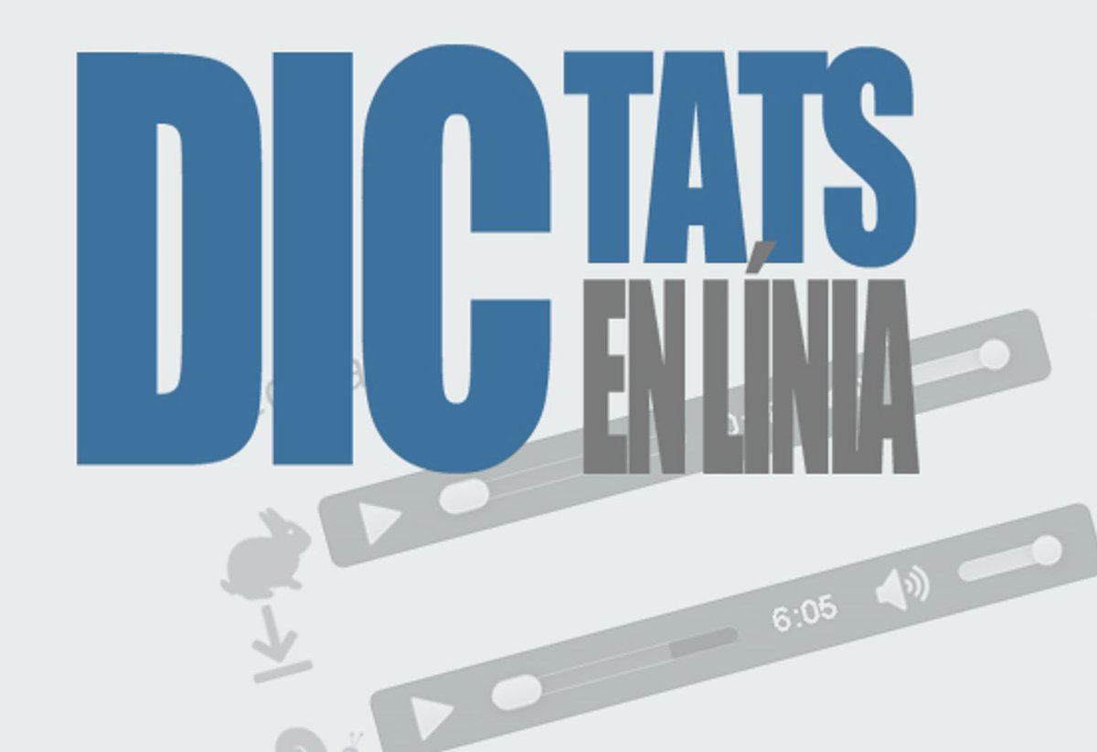 Estàs aprenent català o ets docent de llengua catalana? Fes una ullada als dictats en línia: una eina de dictats autocorrectius per practicar l’ortografia. Només has de parar l’orella i començar a escriure. Nivells B1, B2, C1 i C2.

🔗llengua.gencat.cat/ca/serveis/apr…