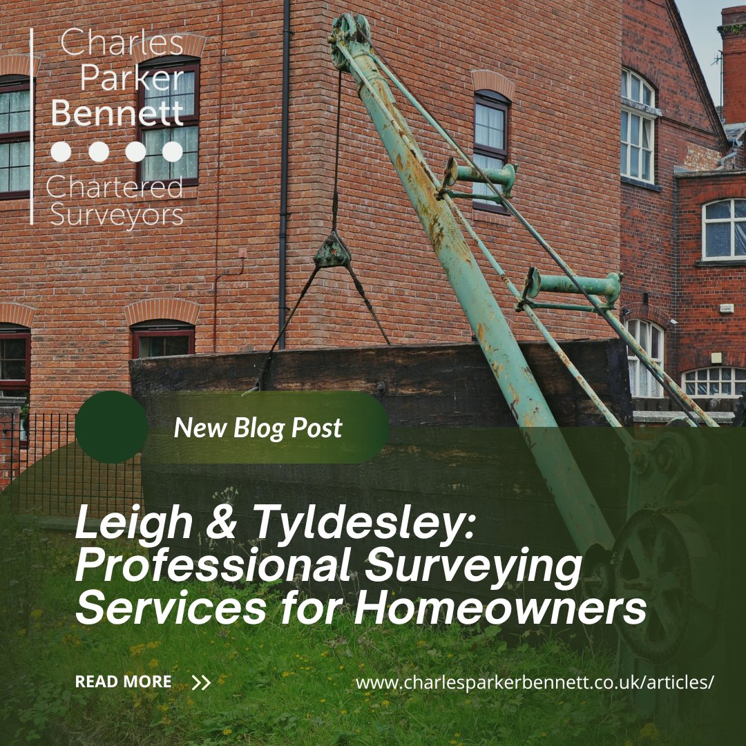 🏡 Thinking of buying or renovating in Leigh or Tyldesley?

Our latest blog highlights the expert surveying services available to homeowners in the area, ensuring peace of mind before you commit.

🔍 Read more: bit.ly/CPB_Blog_Surve…  #CharlesParkerBennett
