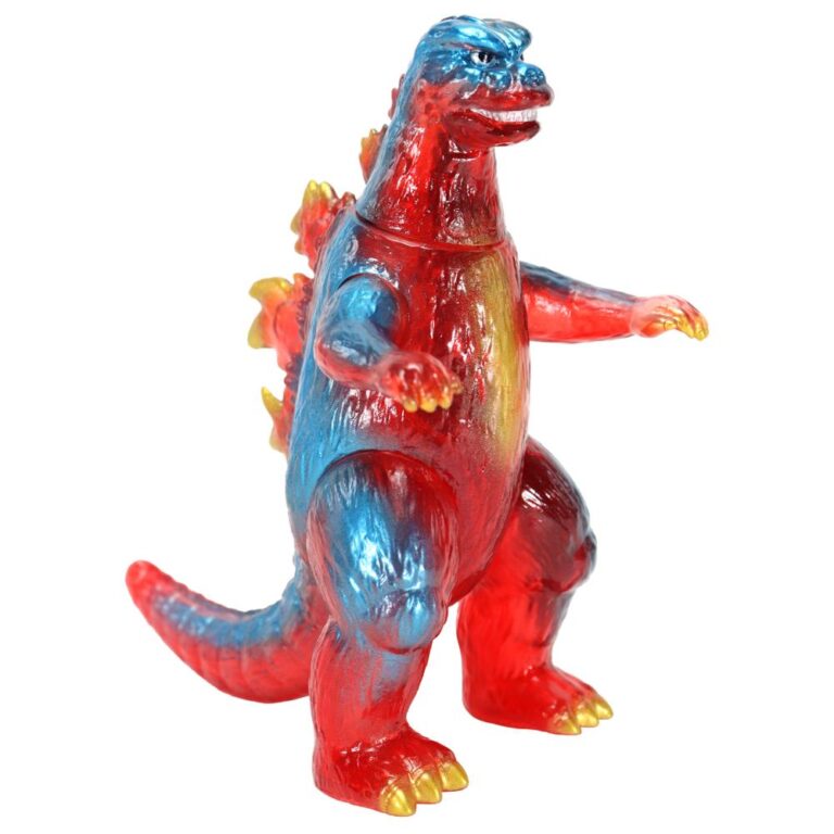 BANDAI - ゴジラ  にせゴジラソフビ ゴジラ対メカゴジラ』にせゴジラとその正体であるメカゴジラの