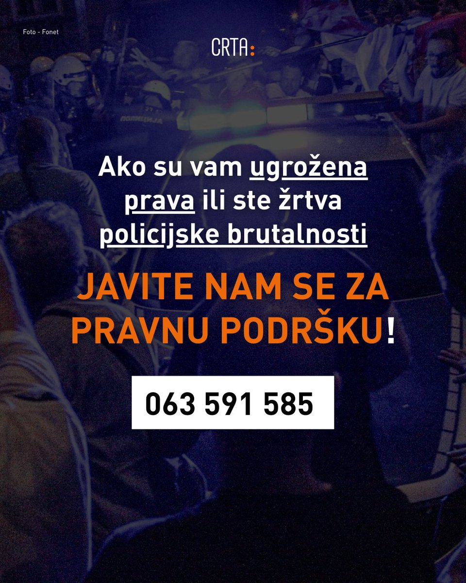 Tu smo. Javite se 👇