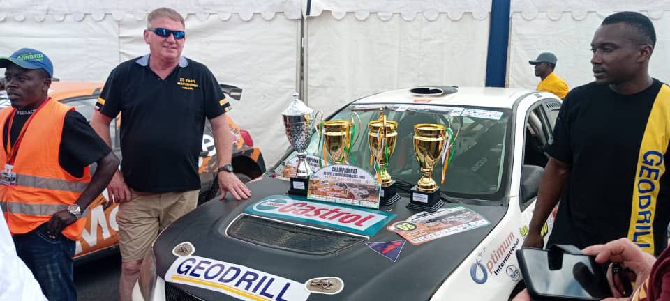 Geodrill_GH's tweet photo. 🏁 Victory at the Tafire Rallye 2025! 🏆
A huge congratulations to our very own Geodrill team for their stellar performance at the Championnat de Côte d'Ivoire des Rallyes! From drilling deep to racing at top speed! 👏 Well done, team!🇨🇮#Geodrill #TafireRallye2025 #Motorsport https://t.co/Y2wYzz05PS