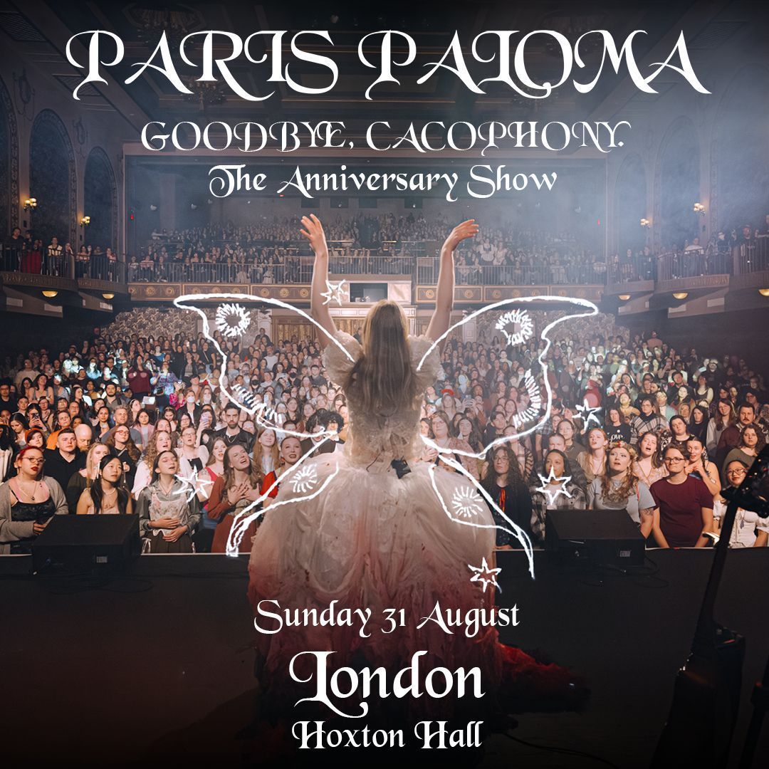 Paris Paloma will celebrate the first anniversary of her debut album 'Cacophony' with a special headline show in London!

Tickets for her show at @hoxtonhall go on sale at 10am but you'll have to be quick 👇

gigseekr.com/uk/en/london/p…