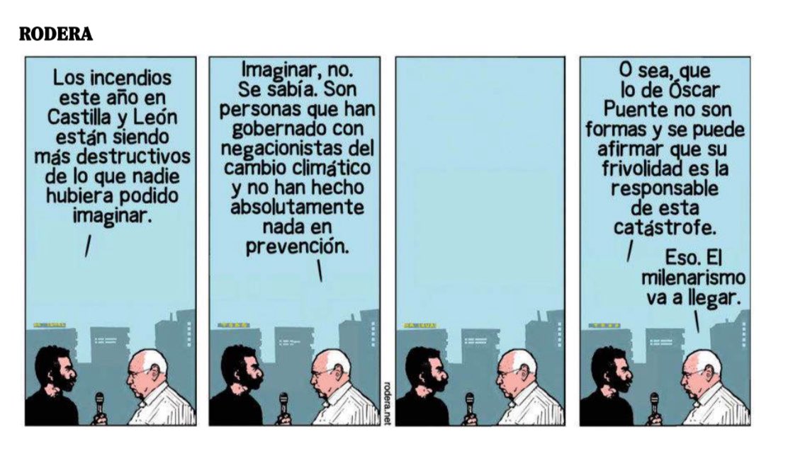 A veces es en las viñetas de humor donde se esconde el mensaje político más clarividente.
