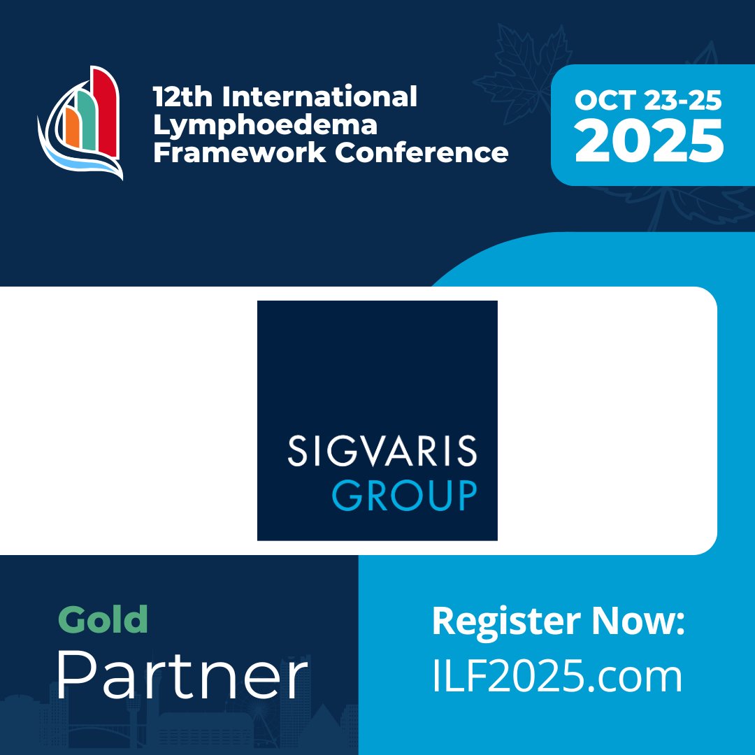 📢 Meet ILF2025 Gold Sponsor: Sigvaris
Family-owned since 1864, SIGVARIS GROUP delivers high-quality, innovative medical compression therapy to help people feel their best.

🔗 sigvaris.com/en-ca

#ILF2025 #canadalymph #lymphedema #lymphoedema #lipedema #lipoedema