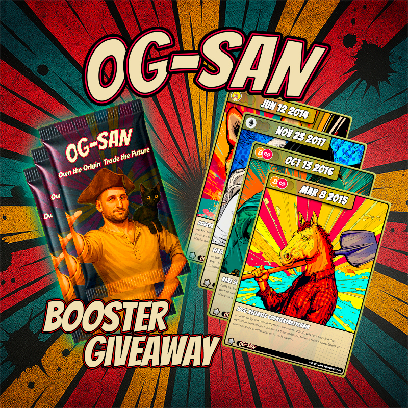ORBital Marketplace (@orbital_market) on Twitter photo 🚀 OG-SAN GIVEAWAY🎁
We’re picking 10 winners to each get:
🎴1 OG-SAN Booster Pack and
🪙$20 in $BTC!🎁
How to enter:
❤️ Like this post
🔁 RT
👤 Follow <a href="/ORBital_market/">ORBital Marketplace</a>
Winners will be randomly picked Aug 20 - OG-SAN Launch Day!
🔗bit.ly/4mdtpVv 🚀 OG-SAN GIVEAWAY🎁
We’re picking 10 winners to each get:
🎴1 OG-SAN Booster Pack and
🪙$20 in $BTC!🎁
How to enter:
❤️ Like this post
🔁 RT
👤 Follow <a href="/ORBital_market/">ORBital Marketplace</a>
Winners will be randomly picked Aug 20 - OG-SAN Launch Day!
🔗bit.ly/4mdtpVv