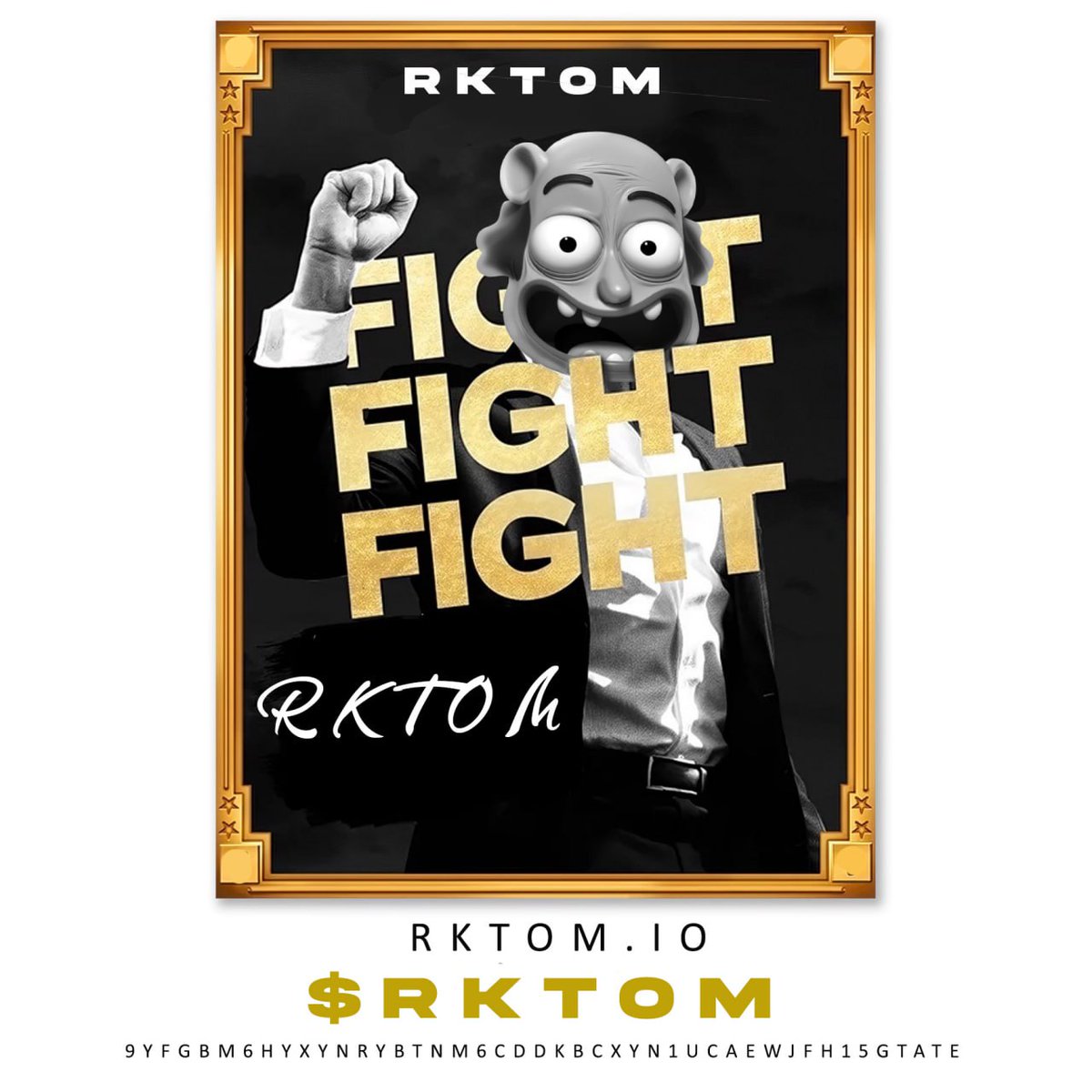RKTOMOnSol's tweet photo. My NEW Official RKTOM Meme is HERE! It’s time to celebrate everything we stand for: WINNING! 
Join my very special RKTOM Community. 

GET YOUR $RKTOM NOW. Go to https://t.co/97D3JTcN68 — Have Fun!

#memecoin https://t.co/i0XubdJl1Q