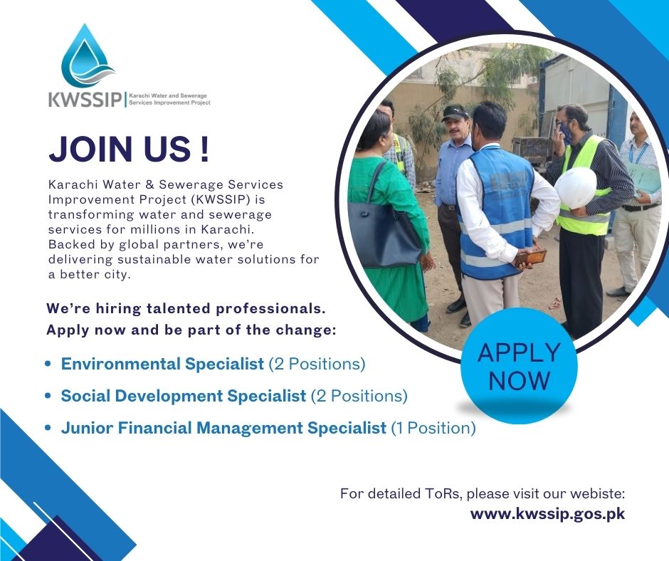 Karachi Water & Sewerage Services Improv. Project tweet media