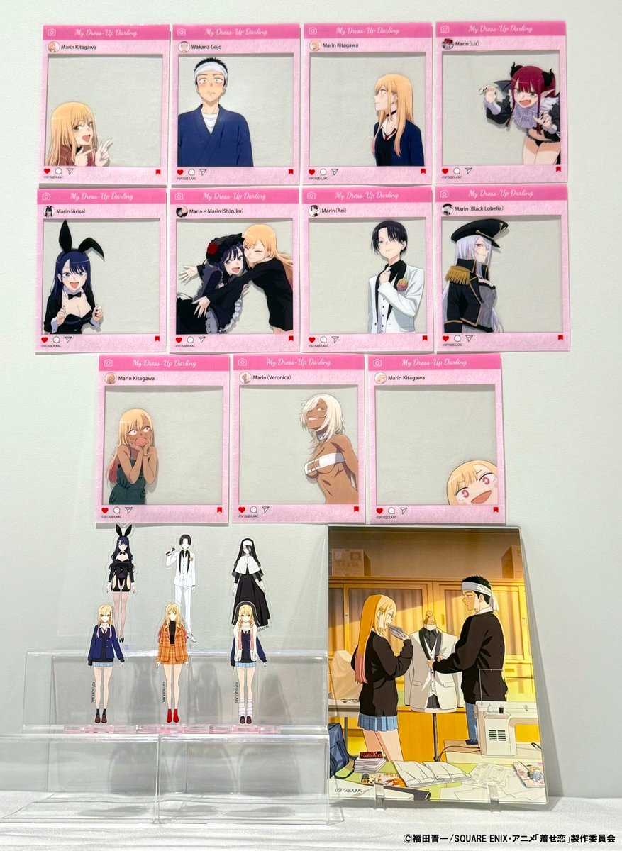 その着せ替え人形は恋をする アクリルスタンド、アクリルパネル まとめ売り C106 商品情報】 明日8/16(土)から #コミックマーケット106 にて、TV