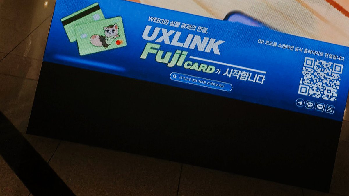 koisa231's tweet photo. FUJICARD LFG

#UXLINKEVENT #FUJICARD https://t.co/edBaF4F5Nh