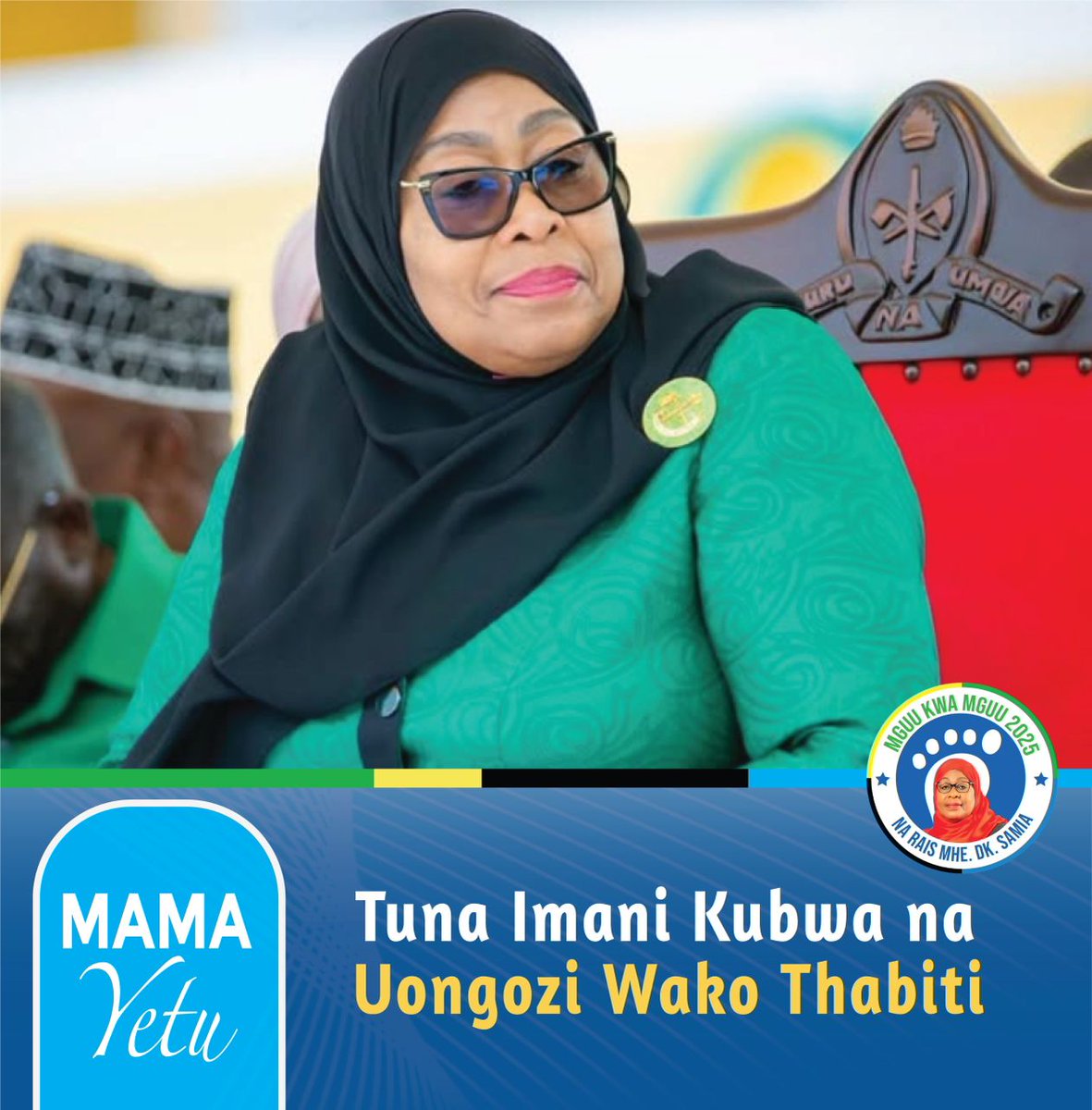 KMatandu79425's tweet photo. Hakika Tanzania iko mikono salama chini ya Samia suluhu hassan. #kazinaututunasongambele. https://t.co/VstnACtOU4