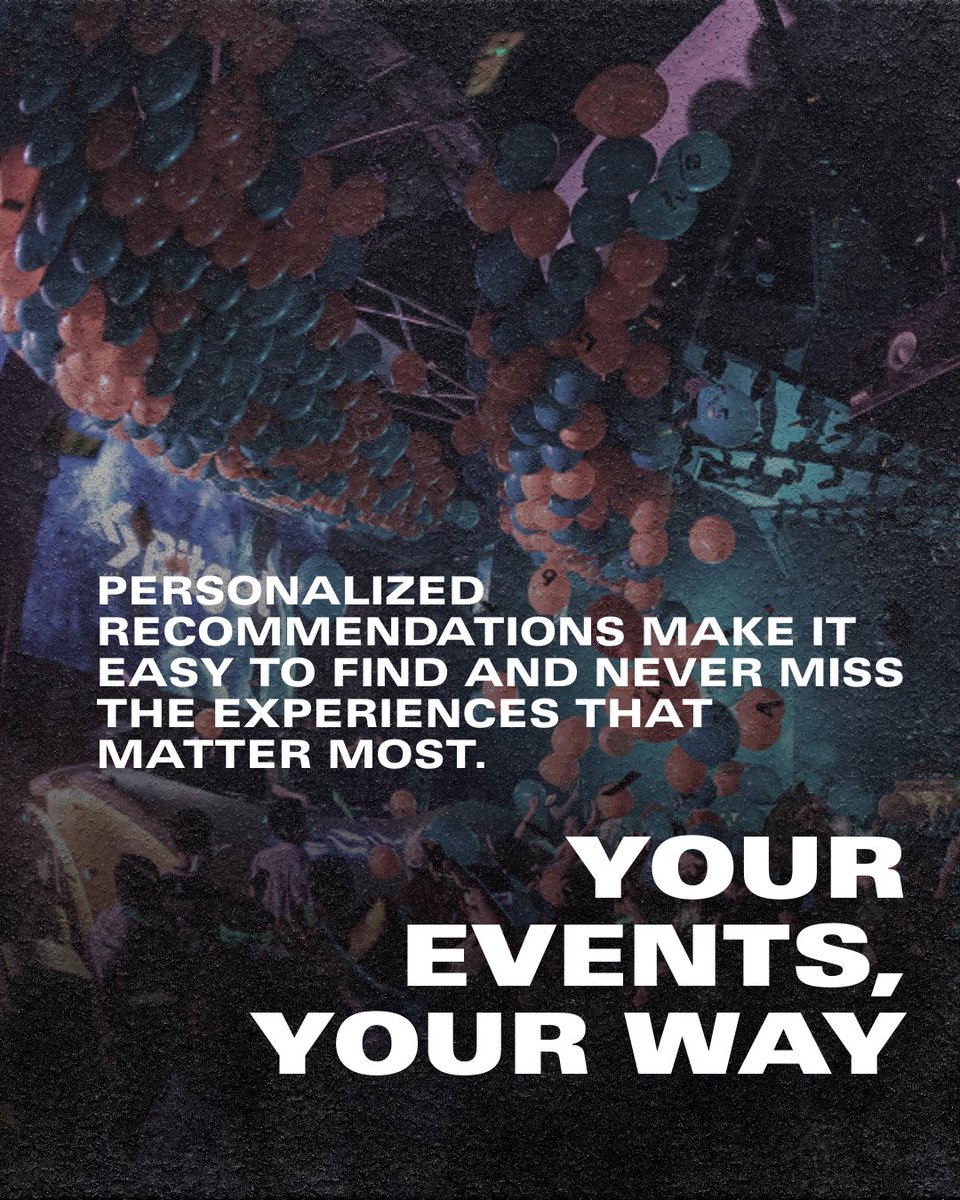 We’re the new kid on the block 🎟️ Here’s why we exist:

#plvr #events #ticketing