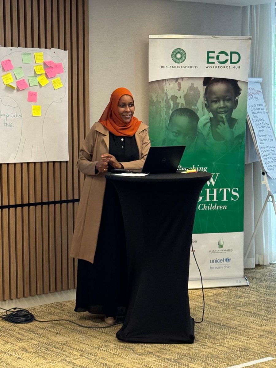 FCDCKenya's tweet photo. @FCDCKenya  says THANK YOU!

We have successfully concluded a three-day training on Gender Transformative Strategies for Early Childhood Development (ECD)  at Dusit Hotel. This was the final part of a powerful training series that also covered ECD growth and development as well as disability inclusion.

Supported by  @akuihd , the training brought together participants from FCDC counties and beyond, united by their commitment to nurturing care, gender equality, and inclusive opportunities for children aged 0–8 years.
Our very own madam Halima Golicha was part and parcel of the training 

In closing, Prof. Amina Abubakar encouraged participants to sustain the momentum and apply their learning beyond the training room.

Small Effort, Big Return!