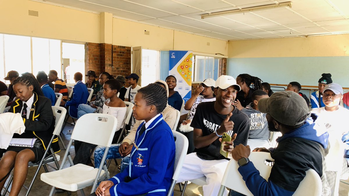 citezw's tweet photo. The CITE Youth Network is hosting International Youth Day celebrations at Luveve Youth Centre, under the theme #UnmuteTheYouth

#youthvoices2025 @hivosrosa @IrlEmbPretoria https://t.co/0gUsWDiClR