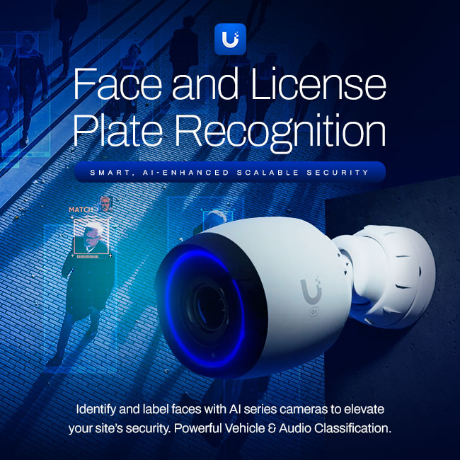 ☀️🌙 Day or night, rain or shine—UniFi Protect AI-powered security cameras identify faces and capture license plates in stunning detail. Protect your property with tech that works 24/7, so you don’t have to. ☔ #Ubiquiti #UniFiProtect #SecurityCamera #SmartSurveillance