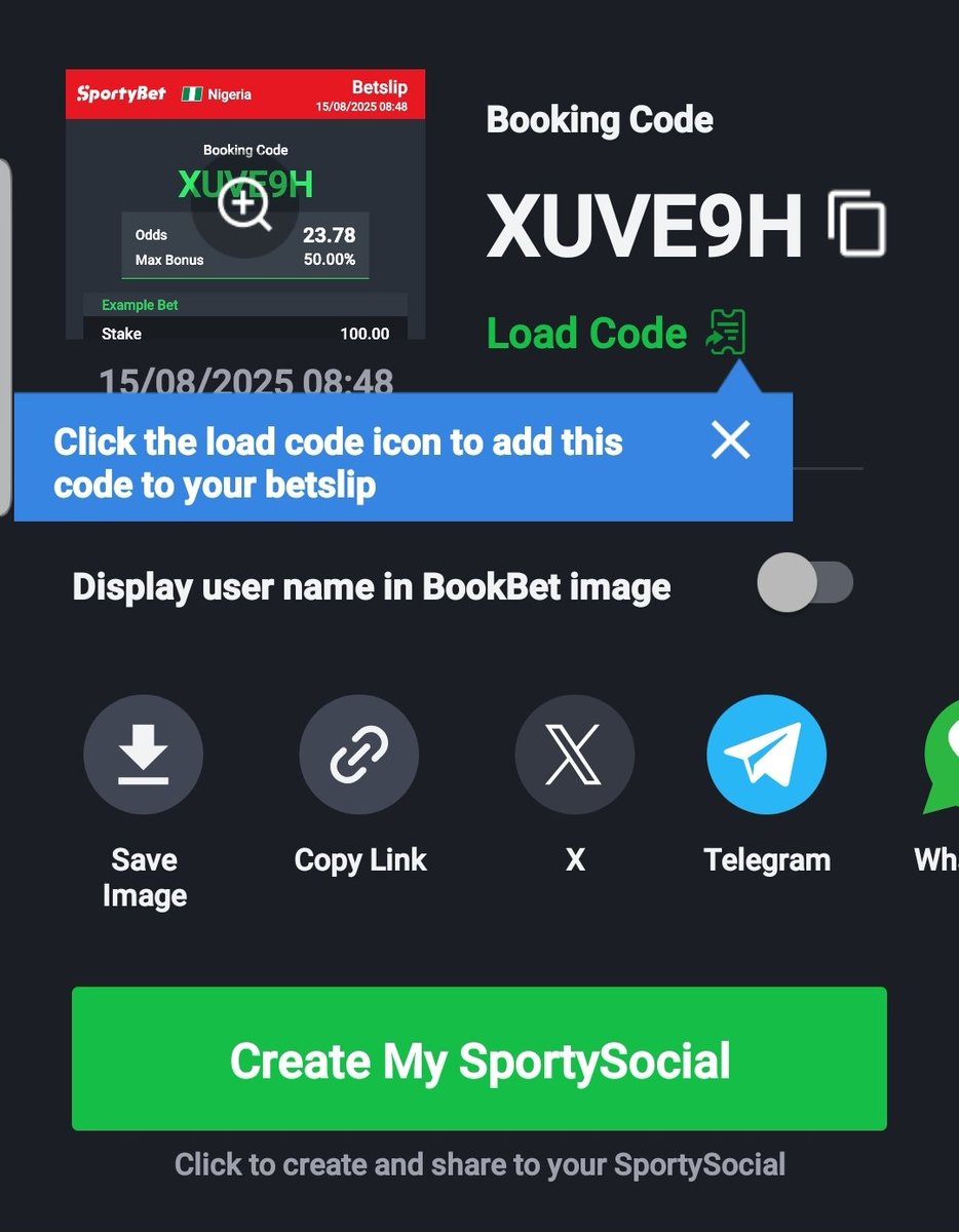 blunttips's tweet photo. Well analyzed 23 odds on SportyBet 🍀🍀

XUVE9H

Bet responsibly 🔞

Green luck 🍀🍀

#fatoyinbo #dembele #imisi #dede #FootballKE https://t.co/x8n2RyV0DQ
