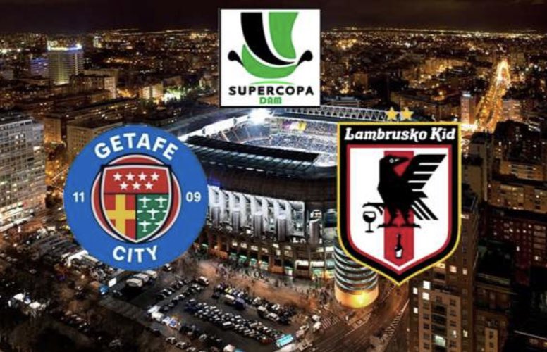 Liga DAM Oficial (@ligadam) on Twitter photo 🏆Supercopa DAM
🗞️Hoy arranca la temporada en la DAM y con ella, la Supercopa DAM que enfrentará a C.D. Getafe City (<a href="/CDGetafeCBW/">C.D. Getafe City BWG</a>) y Lambrusko Kid (<a href="/LKDAM_inside/">Lambrusko Kid 🔴11🏆🔴</a>) por el primer título de la temporada. 🏆Supercopa DAM
🗞️Hoy arranca la temporada en la DAM y con ella, la Supercopa DAM que enfrentará a C.D. Getafe City (<a href="/CDGetafeCBW/">C.D. Getafe City BWG</a>) y Lambrusko Kid (<a href="/LKDAM_inside/">Lambrusko Kid 🔴11🏆🔴</a>) por el primer título de la temporada.
