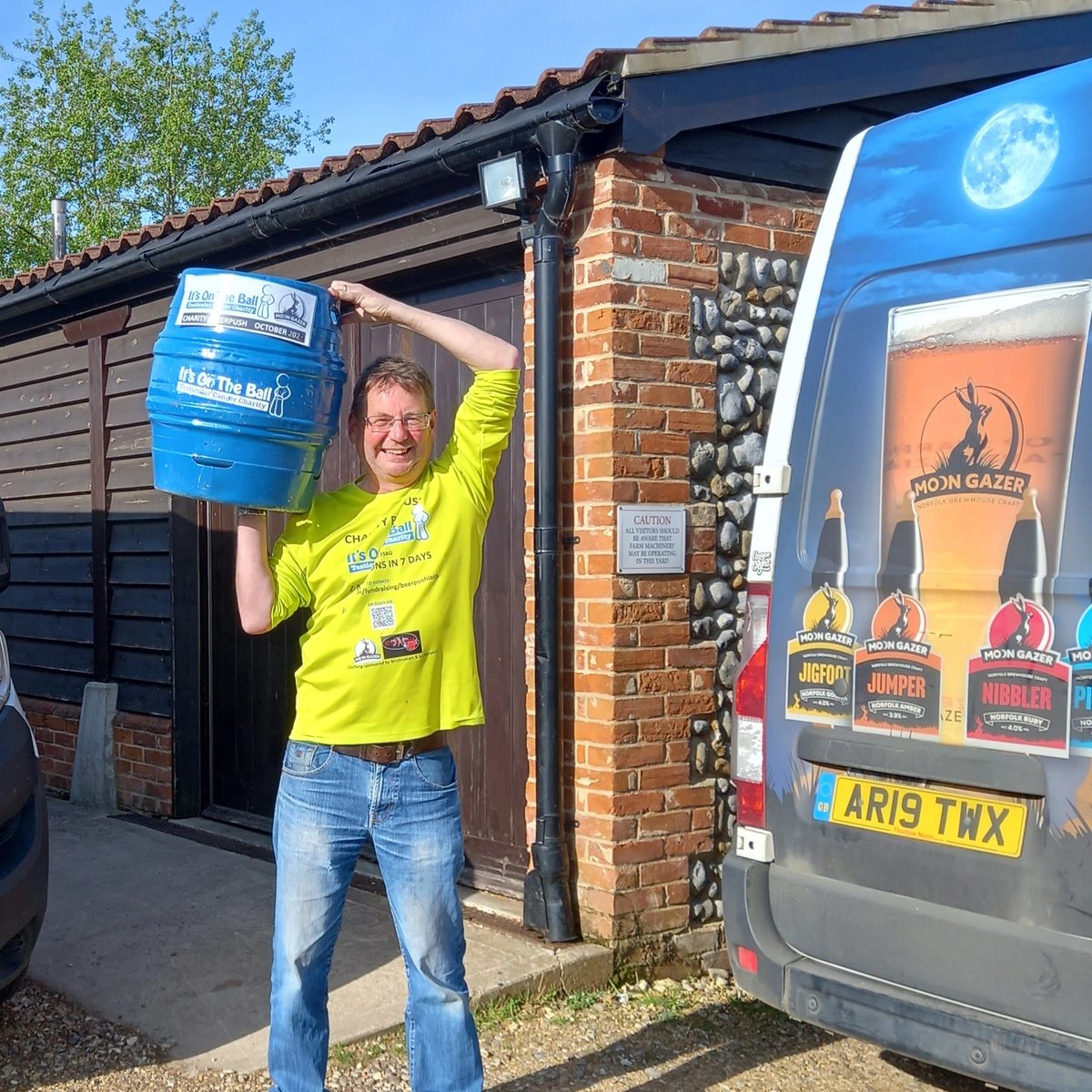 EVENT ALERT.  Join Mr <a href="/moongazerale/">Moon Gazer Ale</a> along with Vince &amp; Anne from <a href="/Itsontheball/">It's On The Ball</a> at #brisleybell on 14 October to reflect on the 3 #beerpush challenges and the work to raise awareness of #testiclarcancer   A fun and interesting evening FREE BOOK NOW   thebrisleybell.co.uk/events/talk/