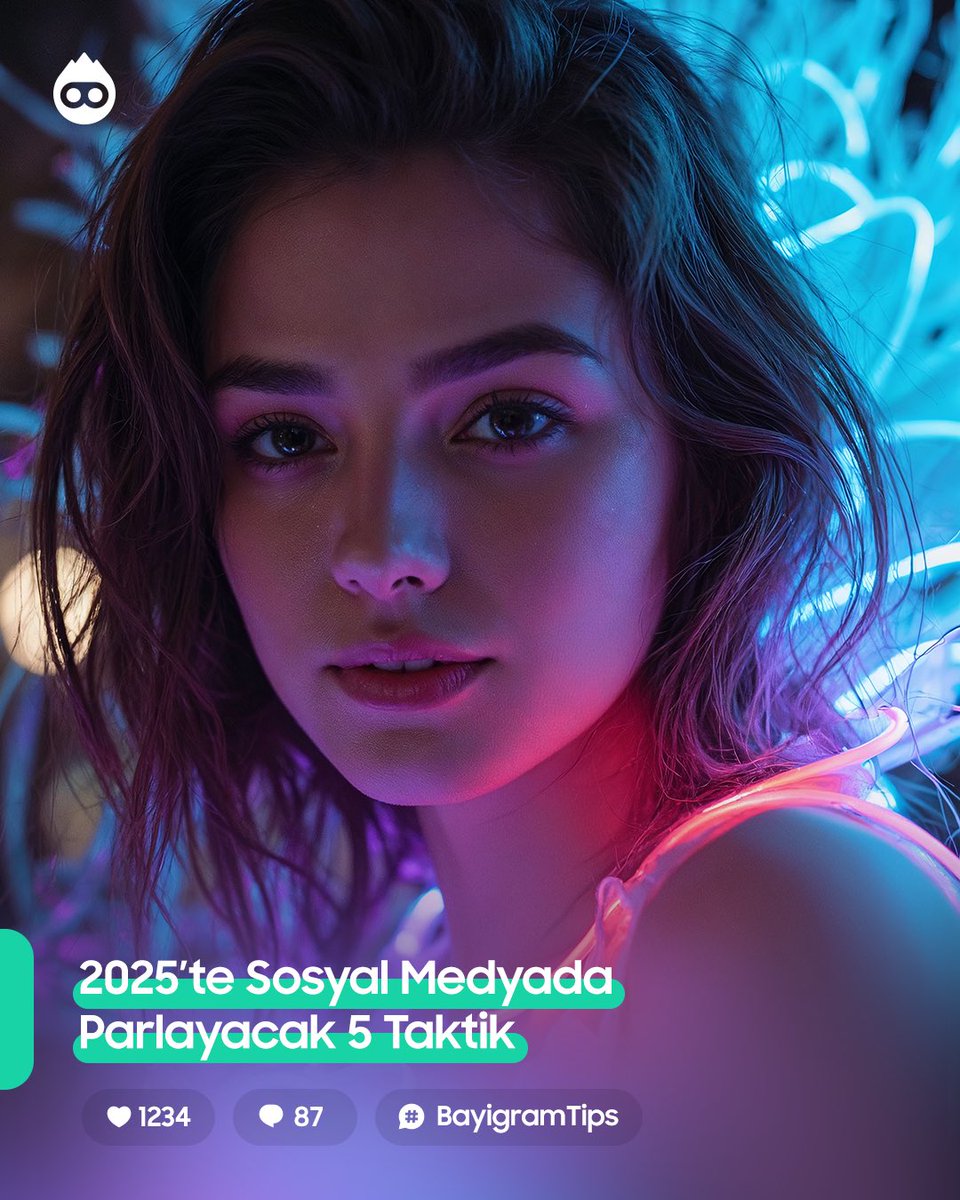bayigramcom's tweet photo. 2025'te Sosyal Medyada Parlayacak 5 Taktiklerini Sizler İçin Derledik.

Keşfetmek İçin: https://t.co/MF2XyE2aiI https://t.co/fUOG4wkFwj