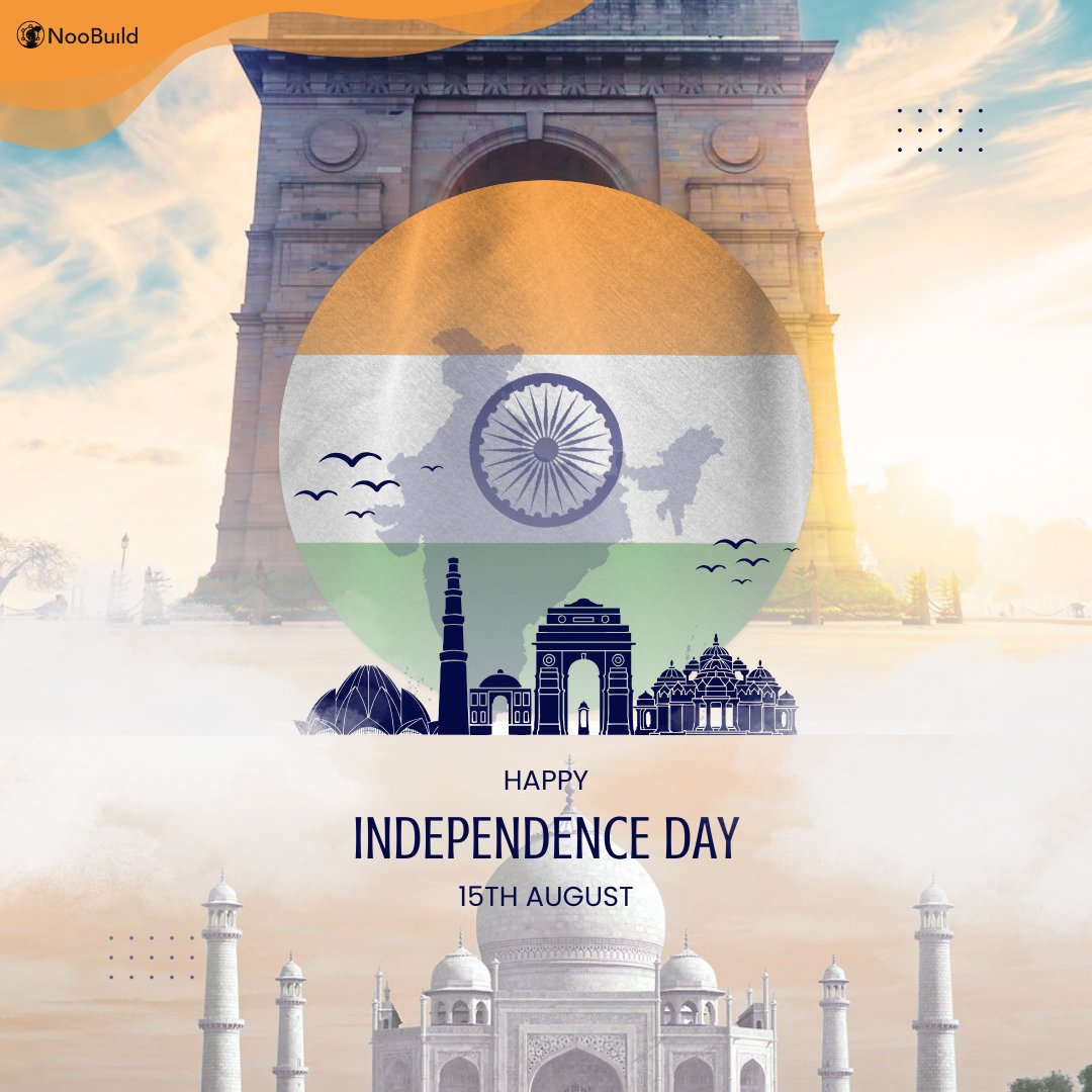 NooBuild_Tech's tweet image. 🇮🇳 Happy Independence Day, India!
At NooBuild, we believe freedom is not just about the past we celebrate, but the future we create.
Here’s to building, innovating, and dreaming without limits — together. 💡🚀
#IndependenceDay #NooBuild #InnovationForIndia