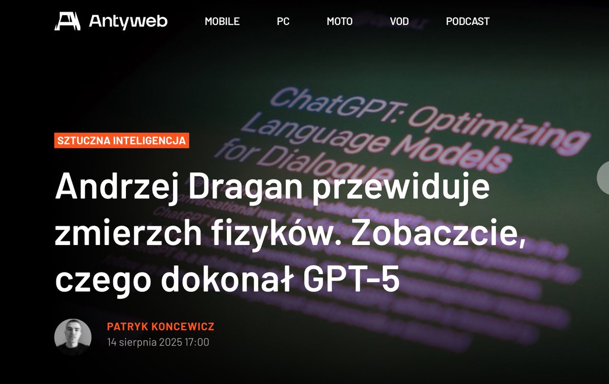 Andrzej Dragan tweet media