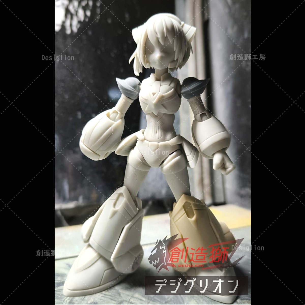 アイリス　ガレージキット Yahoo!オークション - 自作ライダー アイリス ロックマンX DiVE