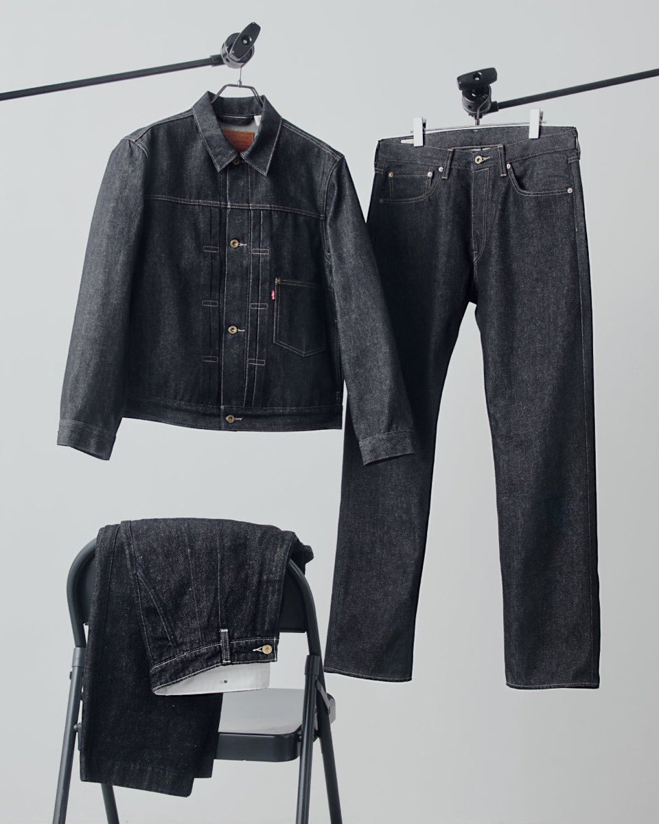 新品Levi’s PREMIUM BLACK COLLECTION 大戦 Levi's PREMIUM BLACK COLLECTION 大戦モデル リーバイス】これぞ未来