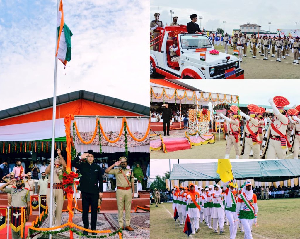 Deputy Commissioner Budgam (@dc_budgam) on Twitter photo #Budgam celebrates #IndependenceDay2025 with zeal & patriotic fervour.
DC Budgam <a href="/DrBilalbhatIAS/">Dr Bilal M Bhat IAS</a> hoists Tiranga at Sports Stadium, highlights district’s development strides, and pays tributes to Kishtwar cloudburst victims.
<a href="/diprjk/">Information & PR, J&K</a> #Budgam celebrates #IndependenceDay2025 with zeal & patriotic fervour.
DC Budgam <a href="/DrBilalbhatIAS/">Dr Bilal M Bhat IAS</a> hoists Tiranga at Sports Stadium, highlights district’s development strides, and pays tributes to Kishtwar cloudburst victims.
<a href="/diprjk/">Information & PR, J&K</a>