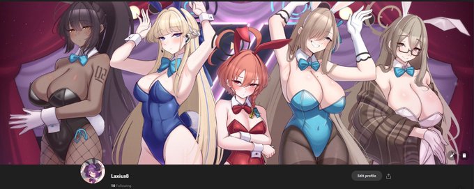 My Pixiv just got permenant suspended 🥲
It's my own falth, I forgot to check the R18 in the post 
So I create a new one
You guys can go follow me there too if you want 