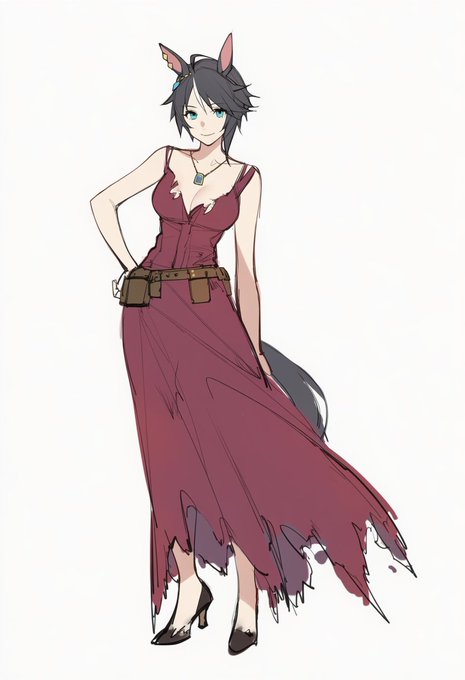 #ウマ娘falloutダービー フジキセキ 歌手。とある街で歌手をやっており、ダンスも得意。その声に魅了された男は数知らず。しかし当然ウマ娘なので腕っぷしが強く大抵ノされる。酒も強いらしく飲み勝負を持ちかけられるが完勝しているという。その昔、キャラバンをやっていた噂がある