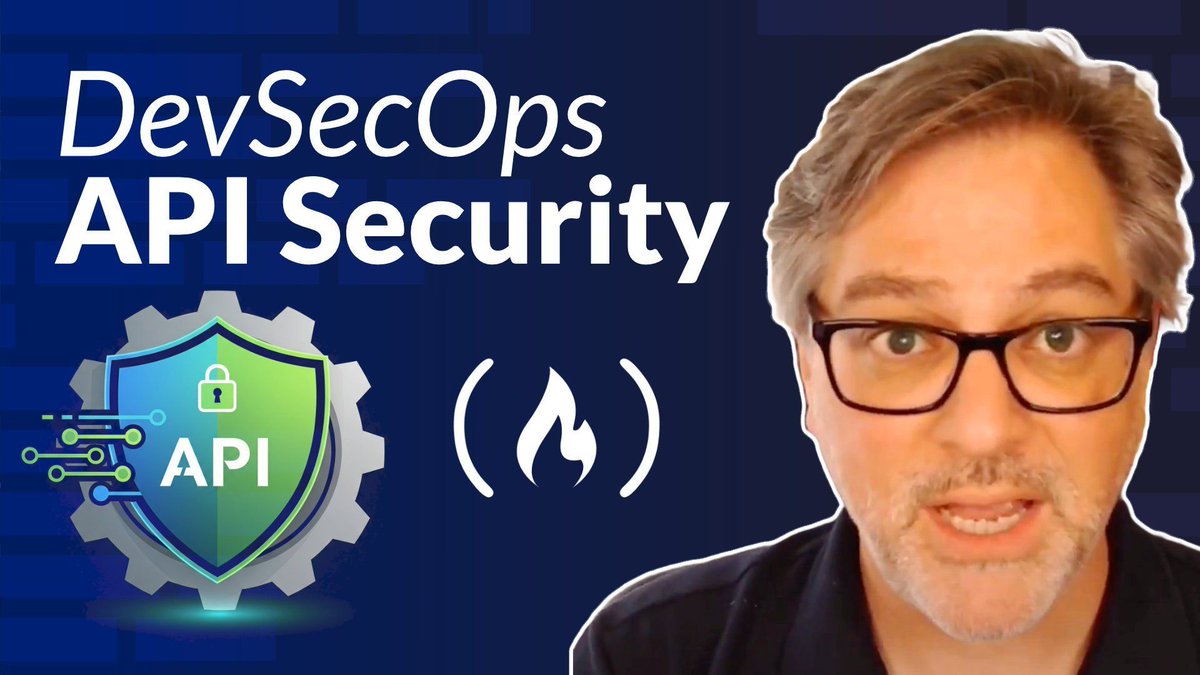 When you're building apps, it's a good practice to bake security into the whole process.

And that's what you'll learn how to do in this DevSecOps + API security course.

It covers common vulnerabilities, why API security matters, key principles of DevSecOps, and more.