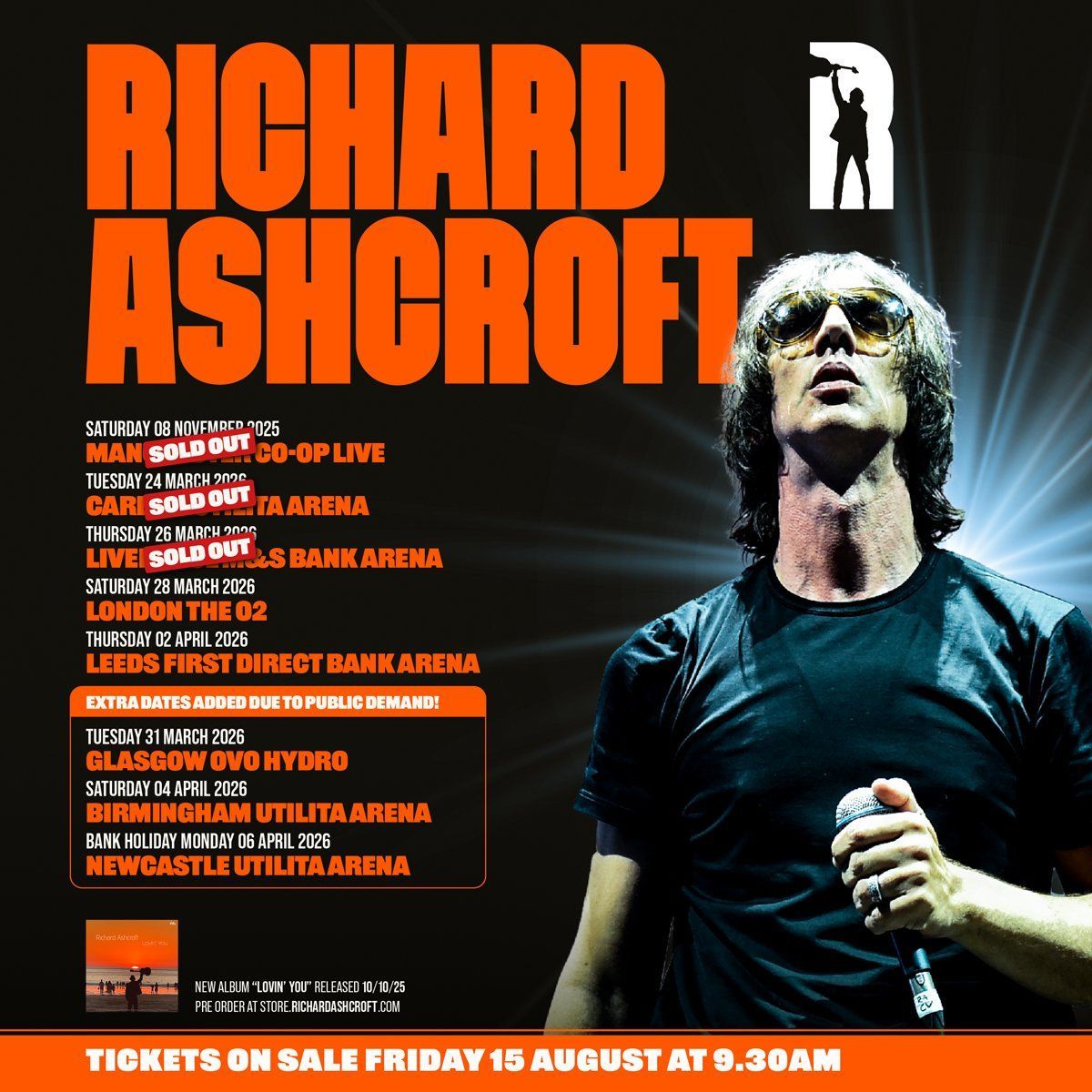 gigseekr (@gigseekr) on Twitter photo Just under half an hour until you can get your hand on tickets for <a href="/richardashcroft/">Richard Ashcroft</a>'s additional UK Tour dates!
Tickets for shows in Glasgow, Birmingham and Newcastle will be available from 9:30am:
gigseekr.com/tour/jq4 Just under half an hour until you can get your hand on tickets for <a href="/richardashcroft/">Richard Ashcroft</a>'s additional UK Tour dates!
Tickets for shows in Glasgow, Birmingham and Newcastle will be available from 9:30am:
gigseekr.com/tour/jq4