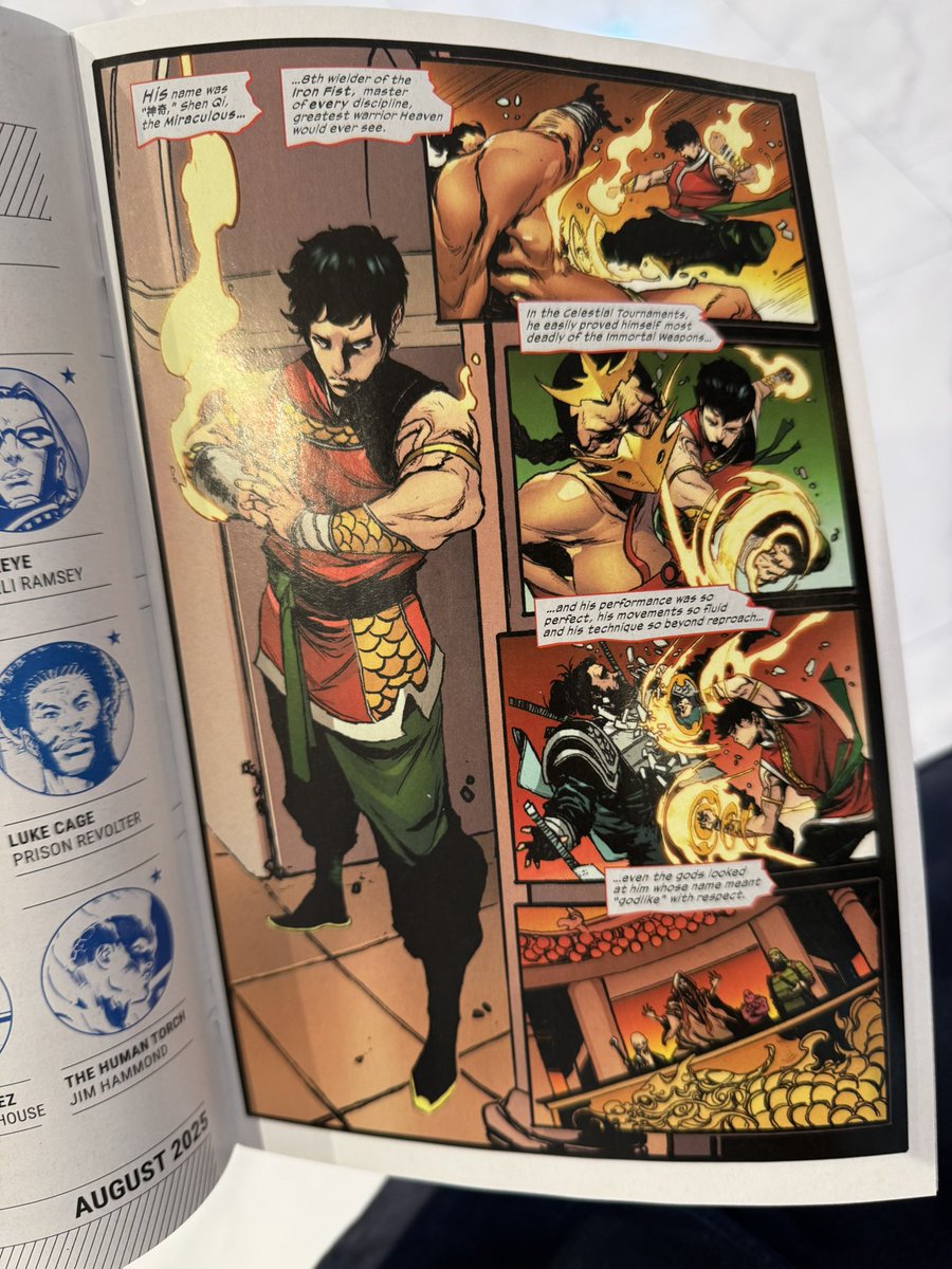 Just picked up my copies at my LCS! The Ultimates # 15 was amazing! Finally got some answers on where this was going. Shen Qi is godlike indeed 🔥