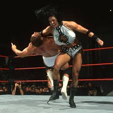 ChynaJoanLaurer's tweet photo. There was many reasons to never anger the 9th wonder of the World #chyna #wwe #9thwonderoftheworld #legend https://t.co/6bVjGjTyS2